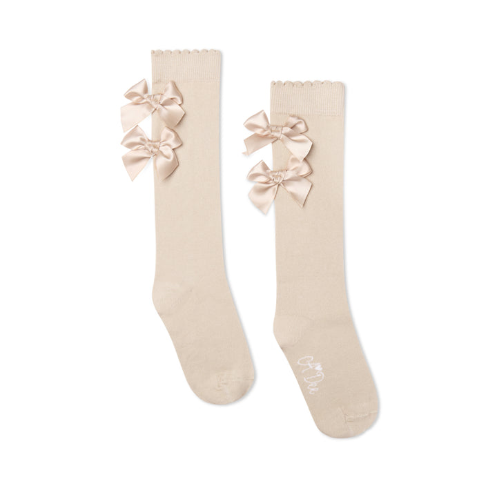 PRE-ORDER - A Dee "ARIEL" Eau De Adee - Bow Knee High Socks - W262936