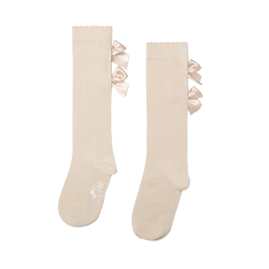 PRE-ORDER - A Dee "ARIEL" Eau De Adee - Bow Knee High Socks - W262936