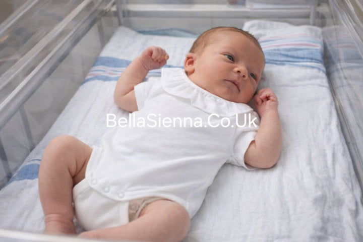 Barcellino Baby Bodysuit/Vest White 1279