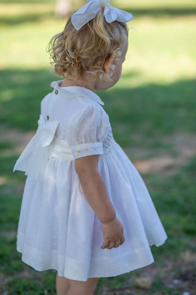 Naxos Hair Bow To Match - Pastel Dress - 7331