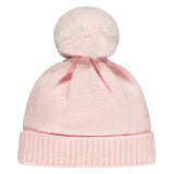 A Dee ASHLEY Pale Pink Pom Pom Hat - W231908