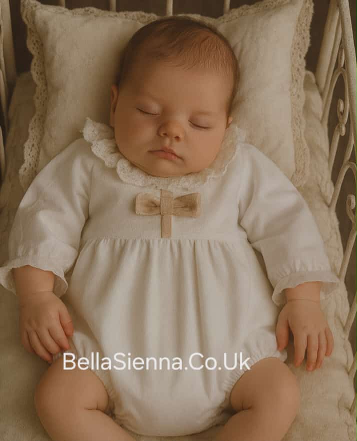 Dolce Petit Unisex Ivory Romper - 2005 P