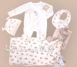Mayoral Unisex Baby "Teddy Bear" Three Piece Babygrow Hospital Set - 9907