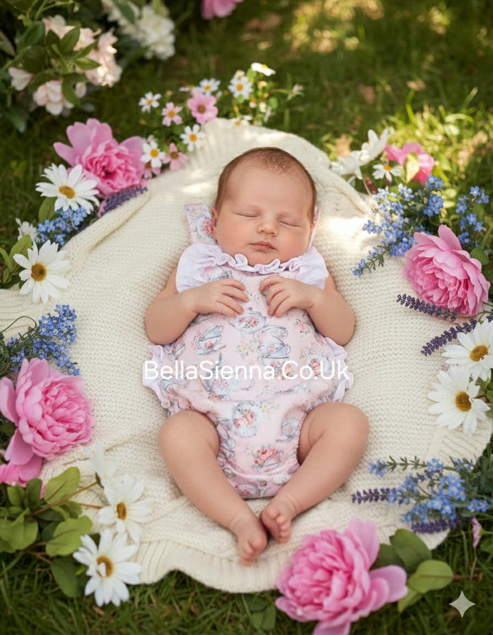 Babine Baby Girls Teacup Ruffle Romper 2122110