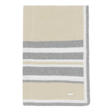 Blues Baby Boys Beige & Grey Knitted Romper - BB2121