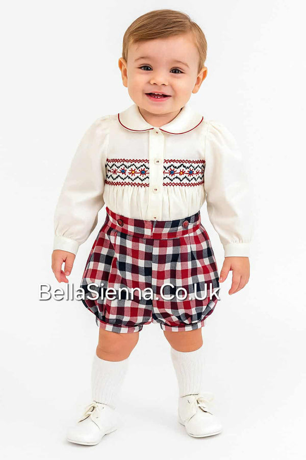 Pretty Originals Boys Smocked Traditional Outfit - DL61854