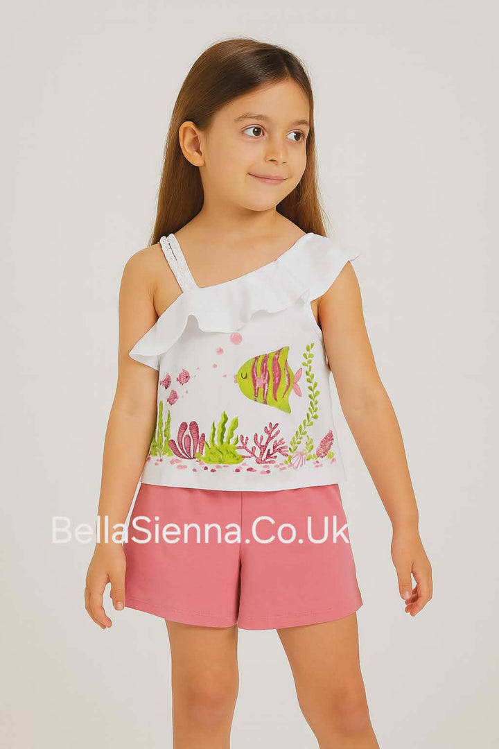 Mayoral Girls Summer Short Set  - 3218