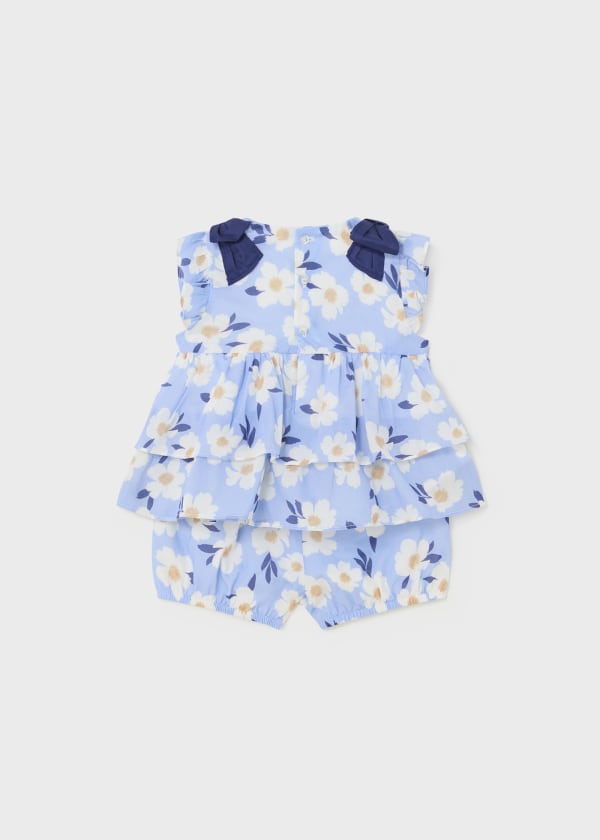 Mayoral Two Piece Floral Shorts Set - 1232