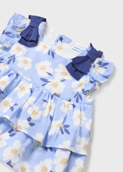 Mayoral Two Piece Floral Shorts Set - 1232