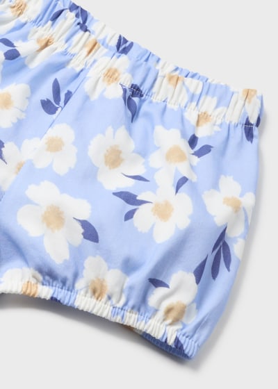 Mayoral Two Piece Floral Shorts Set - 1232