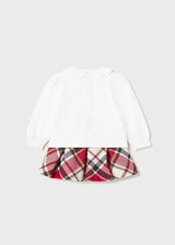 Mayoral Baby Girls Skirt & Top Set - 2995 - Red