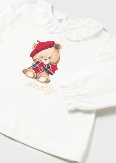 Mayoral Baby Girls Skirt & Top Set - 2995 - Red