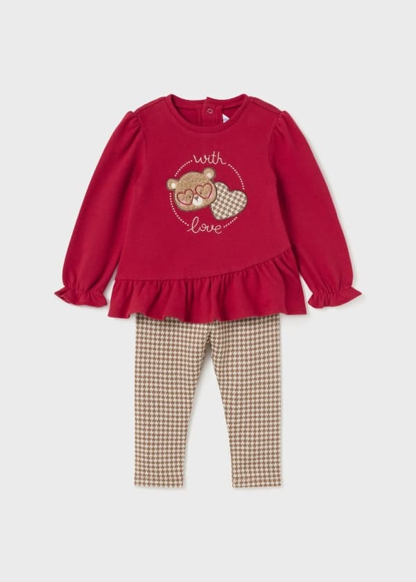 Mayoral Girls Two Piece Leggings & Top - 2771