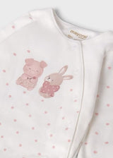 Mayoral Baby Girls, Hat & Bib Set - 9360 - Misty Pink