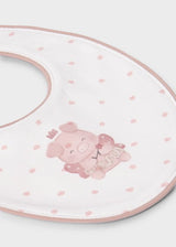 Mayoral Baby Girls, Hat & Bib Set - 9360 - Misty Pink