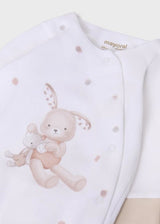 Mayoral Unisex Baby 3 Piece Gift Set Avena - Babygrow, Bib & Hat - 9448