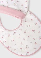 Mayoral Three Piece Newborn Hospital Set - Sleepsuit, Hat & Bib - 9516 - Rosa Baby