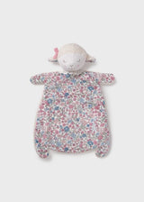 Mayoral Floral Print Lamb Comforter Toy - 9495