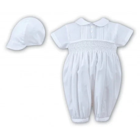 Sarah Louise White Our  Boys Romper 002200