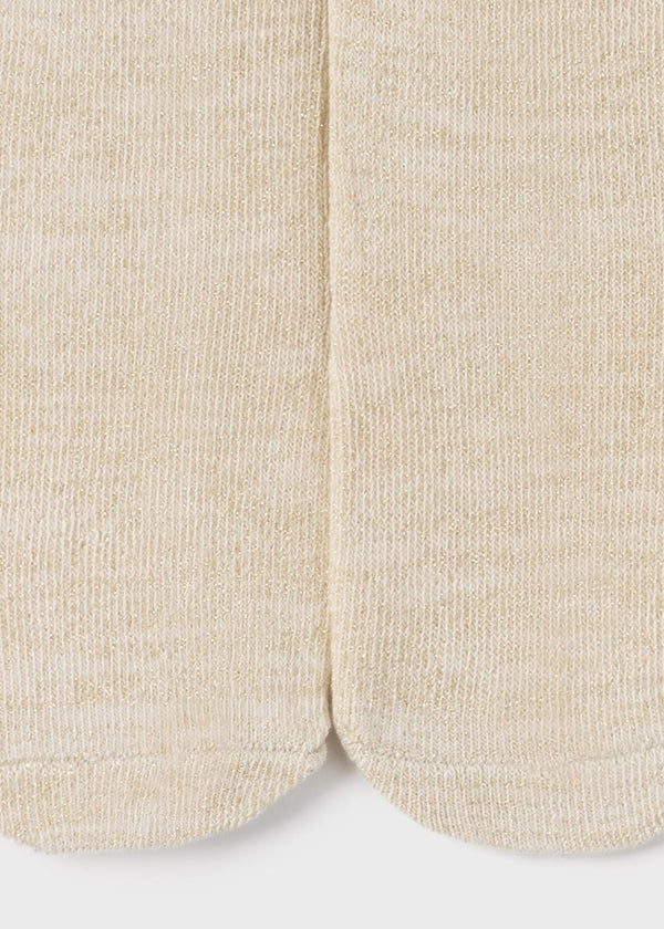 Mayoral Baby Girls Tights- Marzapan - 9753 - Champage With Gold Fleck - 10753