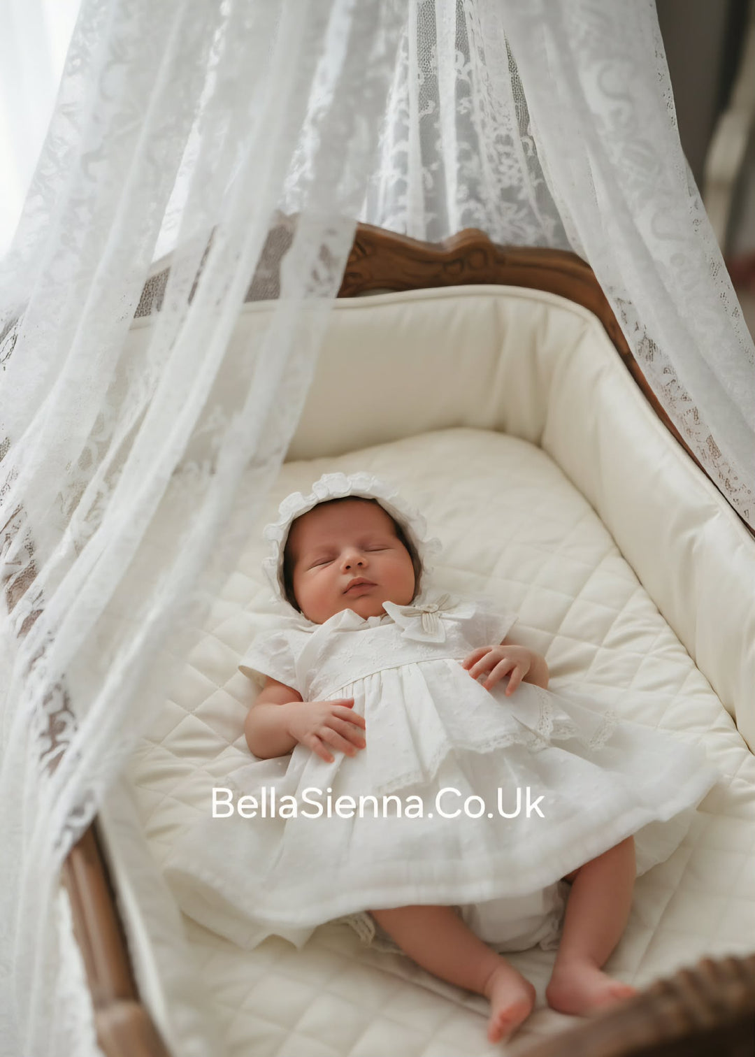 Dolce Petit Ivory Lace Baby Girls Dress Set 2015 VGB