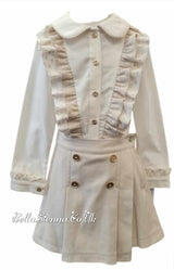 Basmarti Beige & Ivory Headband To Match - 24910 & 24911