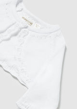 Mayoral Baby Girls White Cardigan - 318