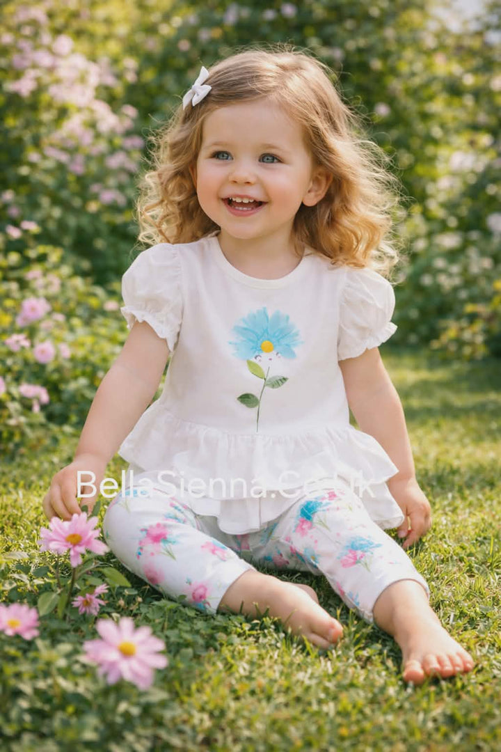 Mayoral Toddlers Two Piece Legging Set 1719 - Turquesa