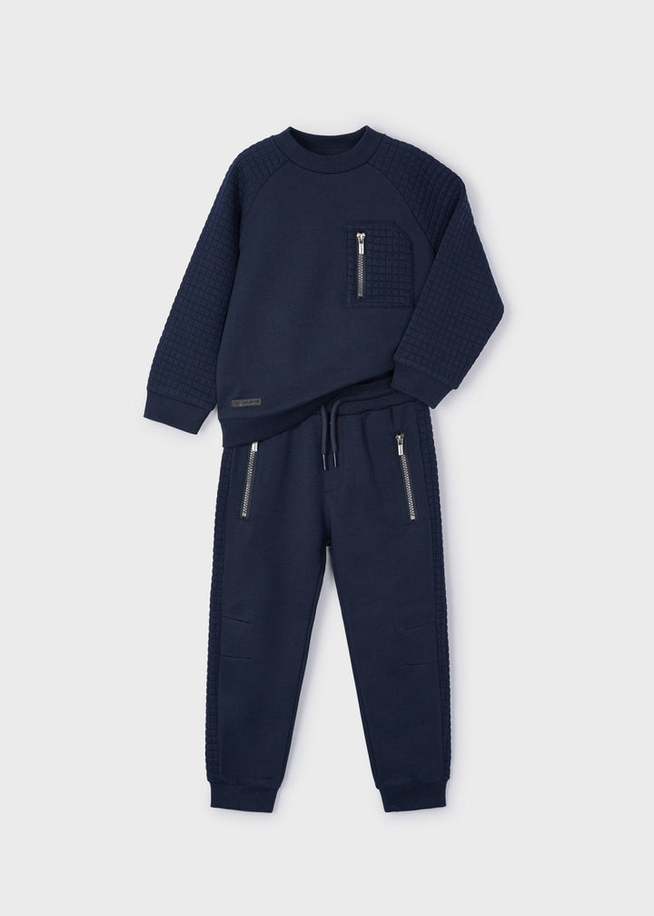Mayoral Boys Navy Blue Tracksuit - 4605