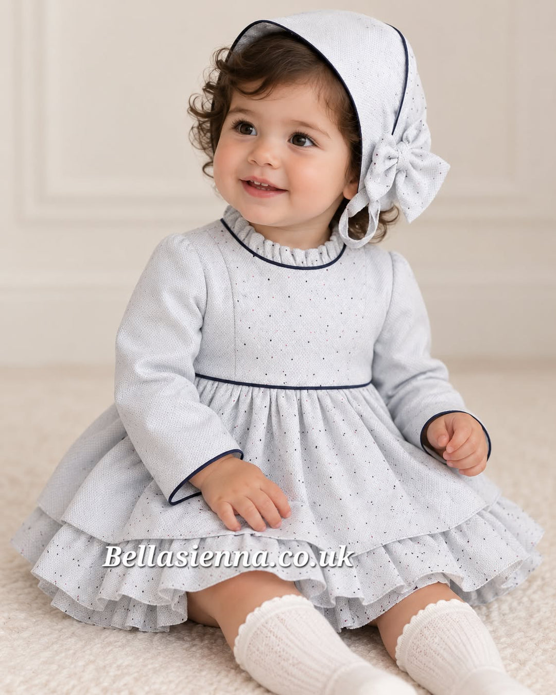 Dbb Collection *- Jesusito - Dress, Pants & Bonnet Set - 12501