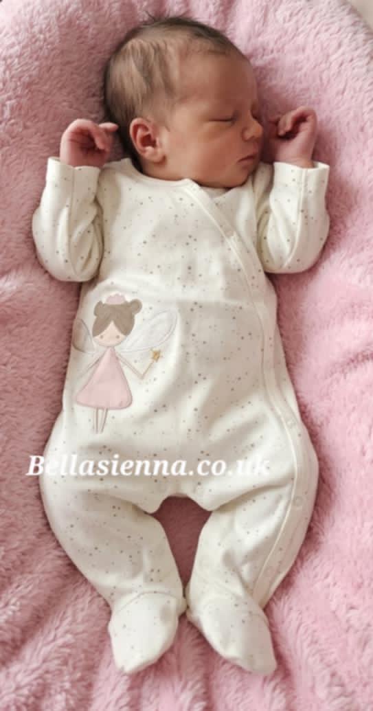 Mayoral Baby Girls Pretty Fairy Babygrow, All In One, Sleepsuit - 2704
