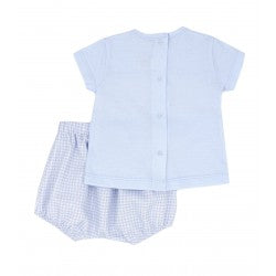 Rapife Cute Baby Boy's Blue Shorts Set 4414