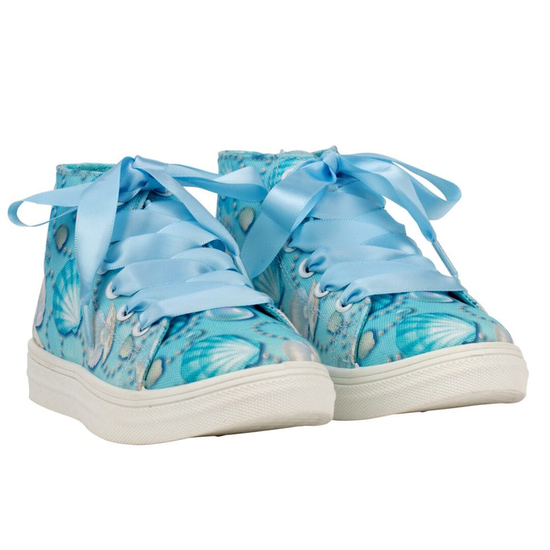 A Dee "JAZZY" Printed Canvas High Top - S245102