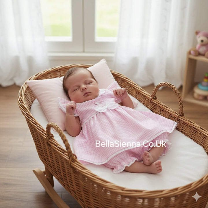 Blues Baby Girls Seersucker Dress & Bloomers - BB1038