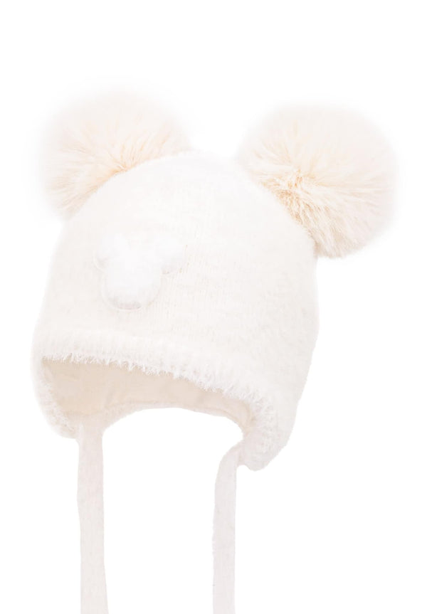 Jamiks Ivory Unisex Knitted Hat - ALLYS