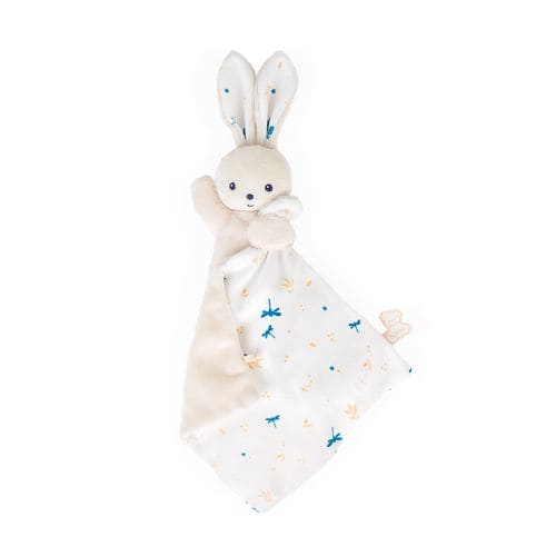 Kaloo Doudou Rabbit Toy Comforter - White Delicate