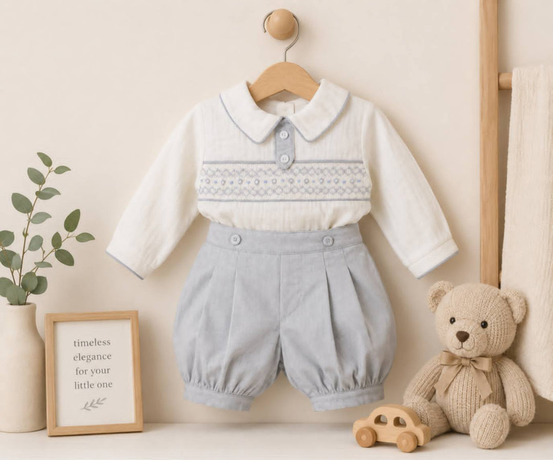Pretty Originals Baby/Boys Traditional Two Piece Outfit MT02156