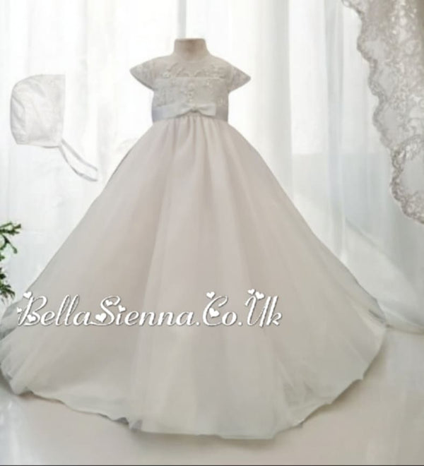 Sarah Louise Beautiful Baby Girls Christening Gown 001080