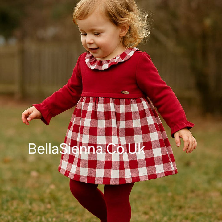 Mayoral Dress with tights newborn 2804