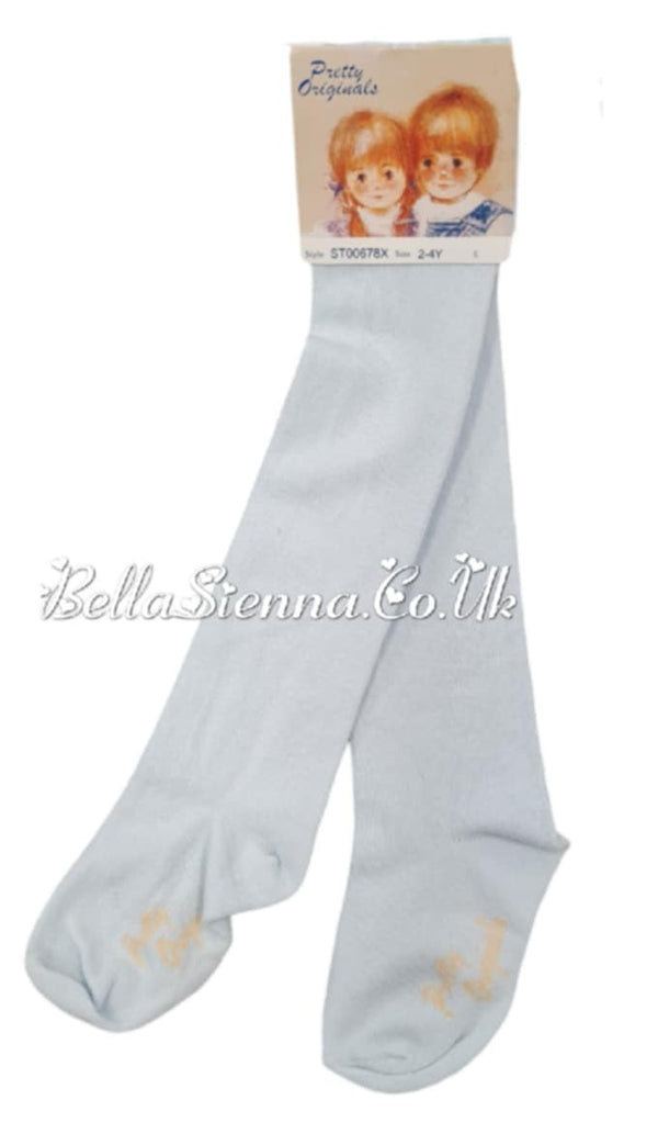 Pretty Originals Unisex Blue Tights ST00678