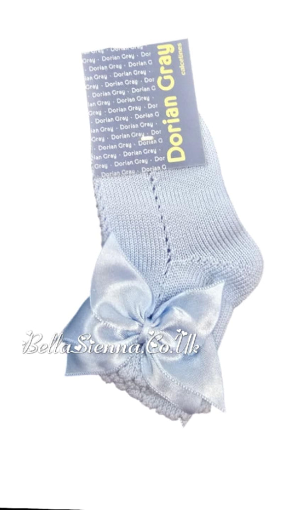 Dorian Gray Openwork Ankle Socks - 2220
