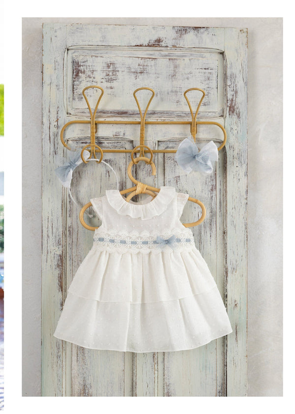 Basmarti Pretty Dress With Tulle Bow - 25121