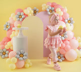 Little A Pink Fairy Pastel Hearts "JACKIE" Frill Leggings Set - LA24109