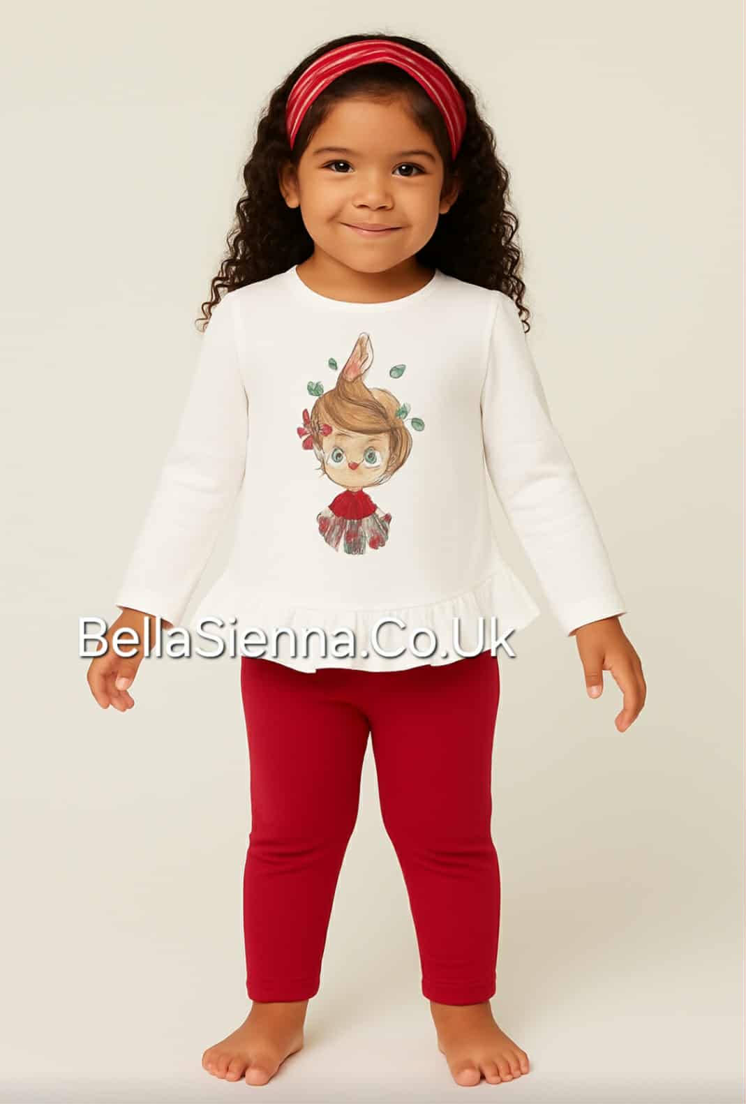 Mayoral Winter Set With Red Leggings - 2722