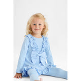 HARRIS KIDS "Faye" Girls Ruffle Bow Tracksuit - Blue