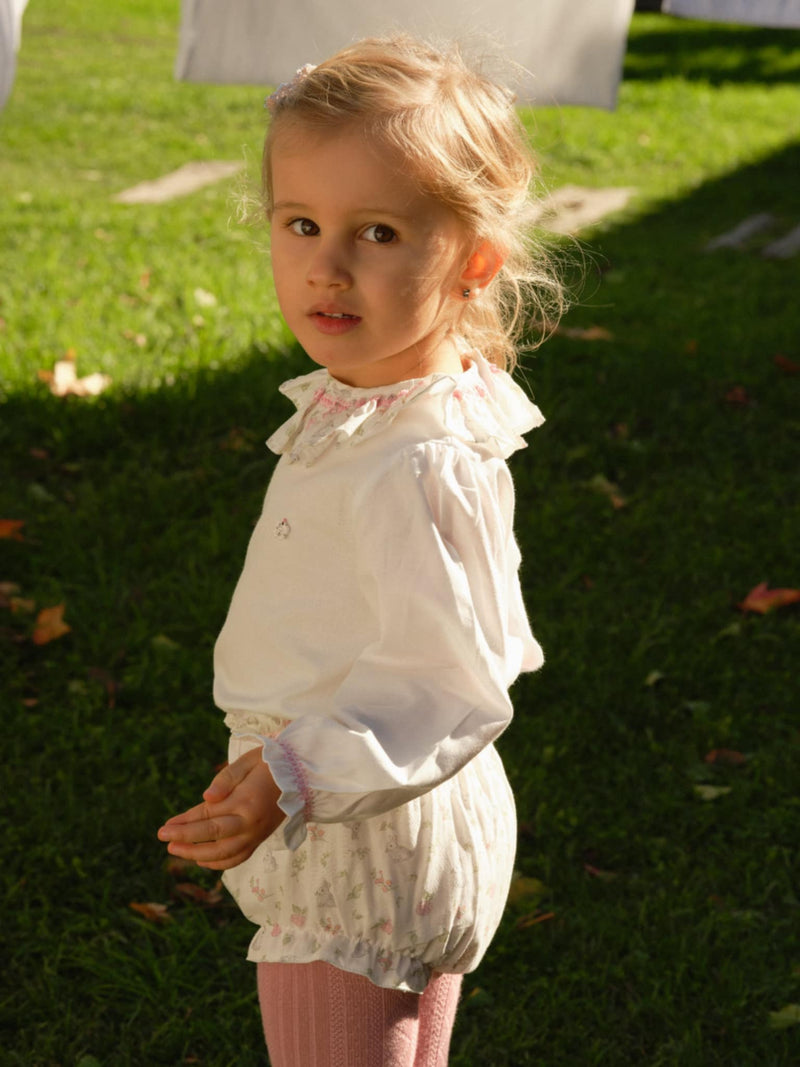 Deolinda "ANNIE" Bunnie Rabbit Print Jam Pants Set - DBI25721