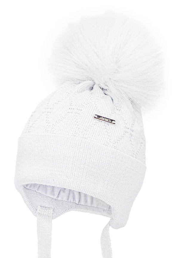 Jamiks Ivory Knitted Hat - GILLES