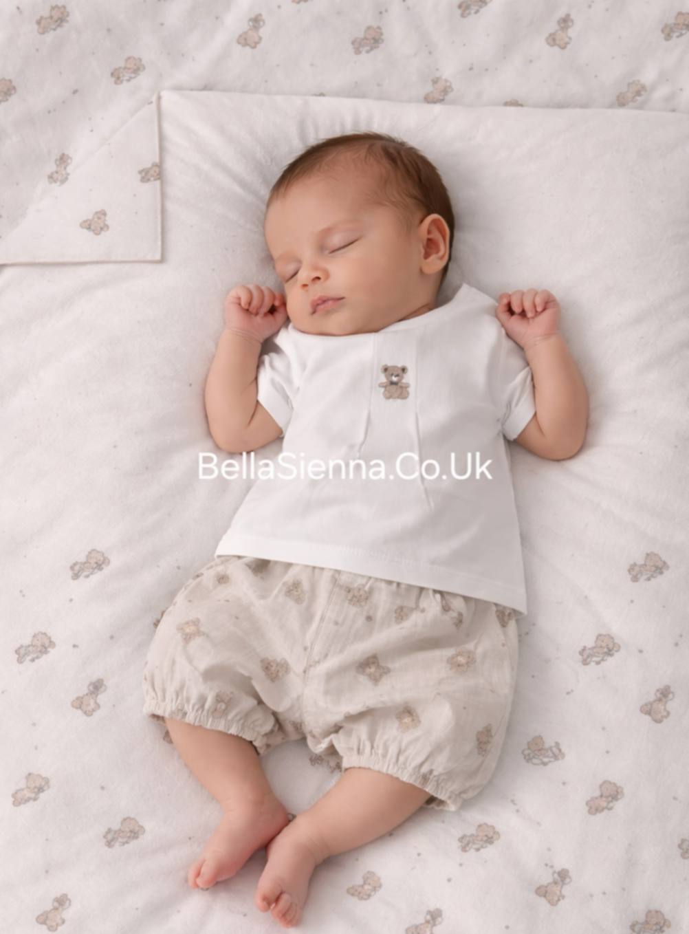 Mayoral "Teddy Bear" Baby blanket - Natural - 9047