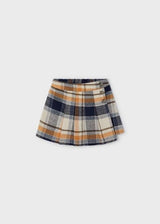 Mayoral Girls Checked Skort & Long Sleeved Top - 4065 & 4909