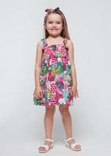 Mayoral Girls Dress & Matching Headband - 3947